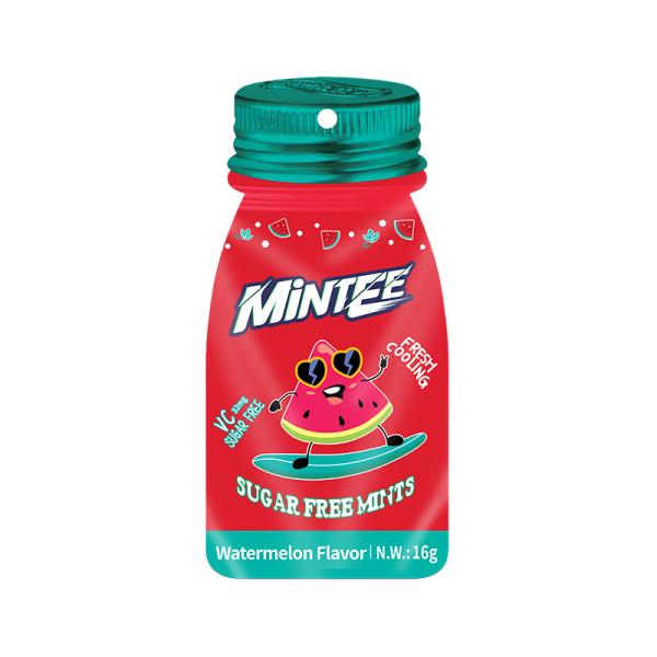 Quality Sugar Free Watermelon Mint Lozenges Vitamin C Candy for sale
