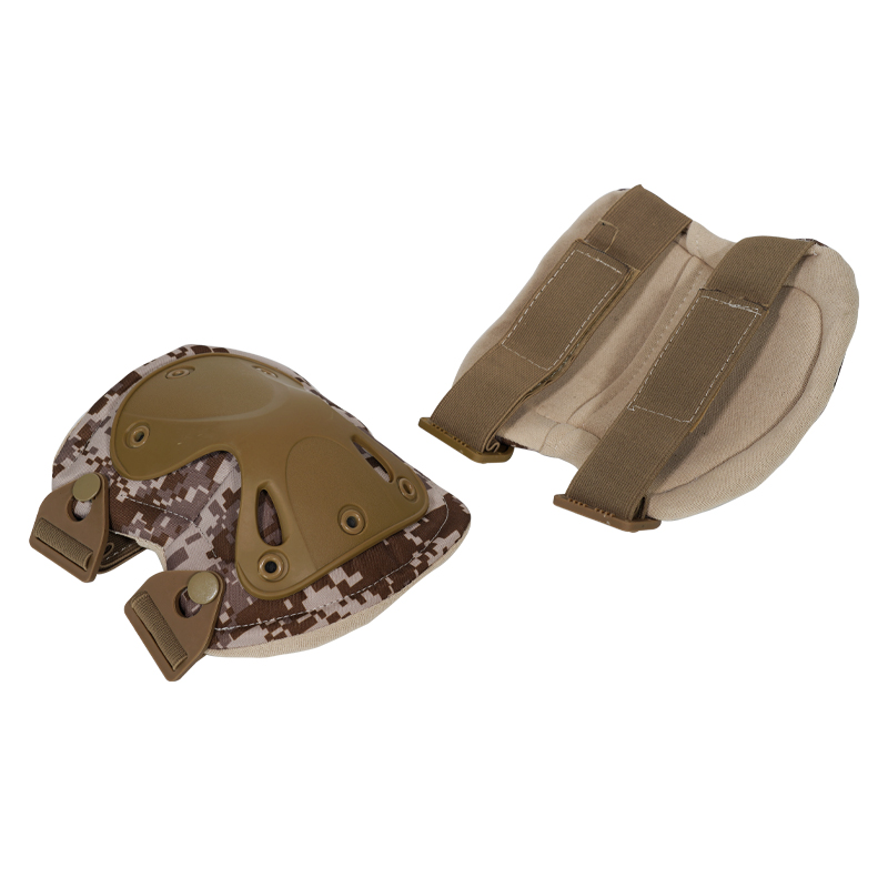 100% Polyester Outdoor Sports Elbow and Knee Pads with Customized Color Selection