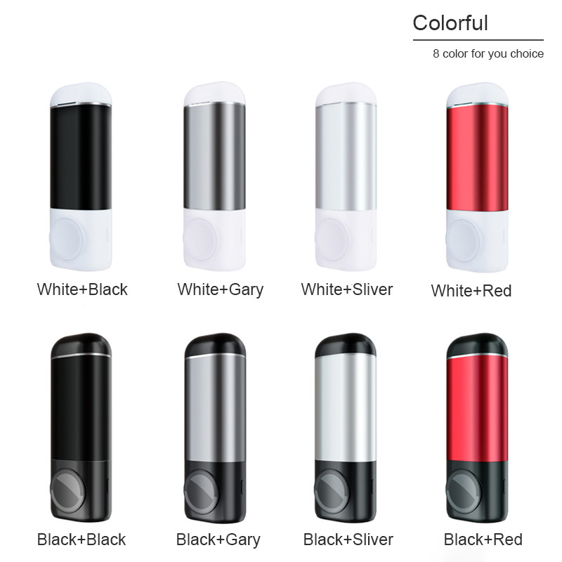 Mini Li Polymer Portable Wireless Charger 5200mah Power Bank For iWatch
