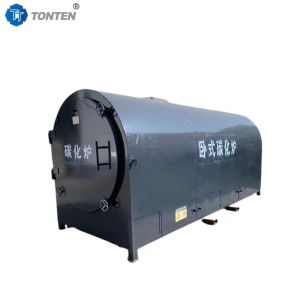 Log Charcoal Making Carbonization Furnace Horizontal Carbonization Machine