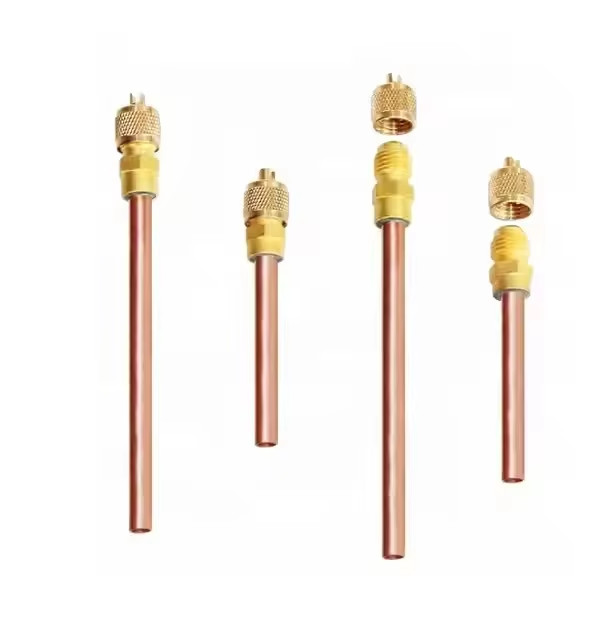 Refrigeration Unit Charging Valves For Standard Color In Refrigeration Systems