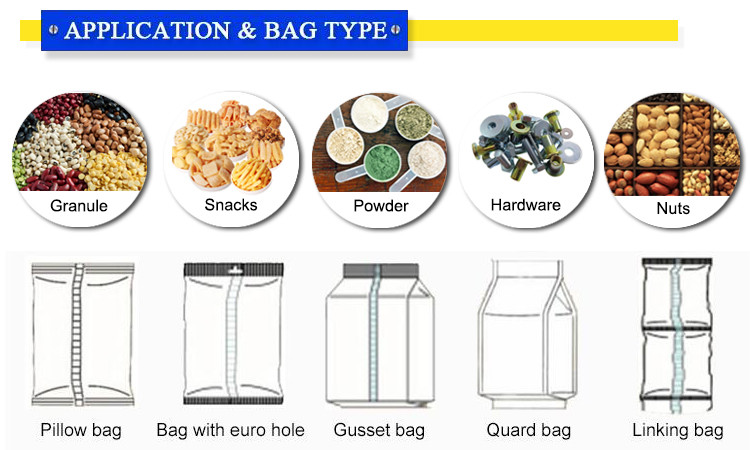 30bag/min Powder Pouch Packing Machine / Automatic Vertical Packaging Machine