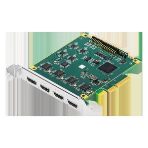 PCIe 4U VMix Streaming Video Capture Card With 4 HDMI Inputs Four Channels