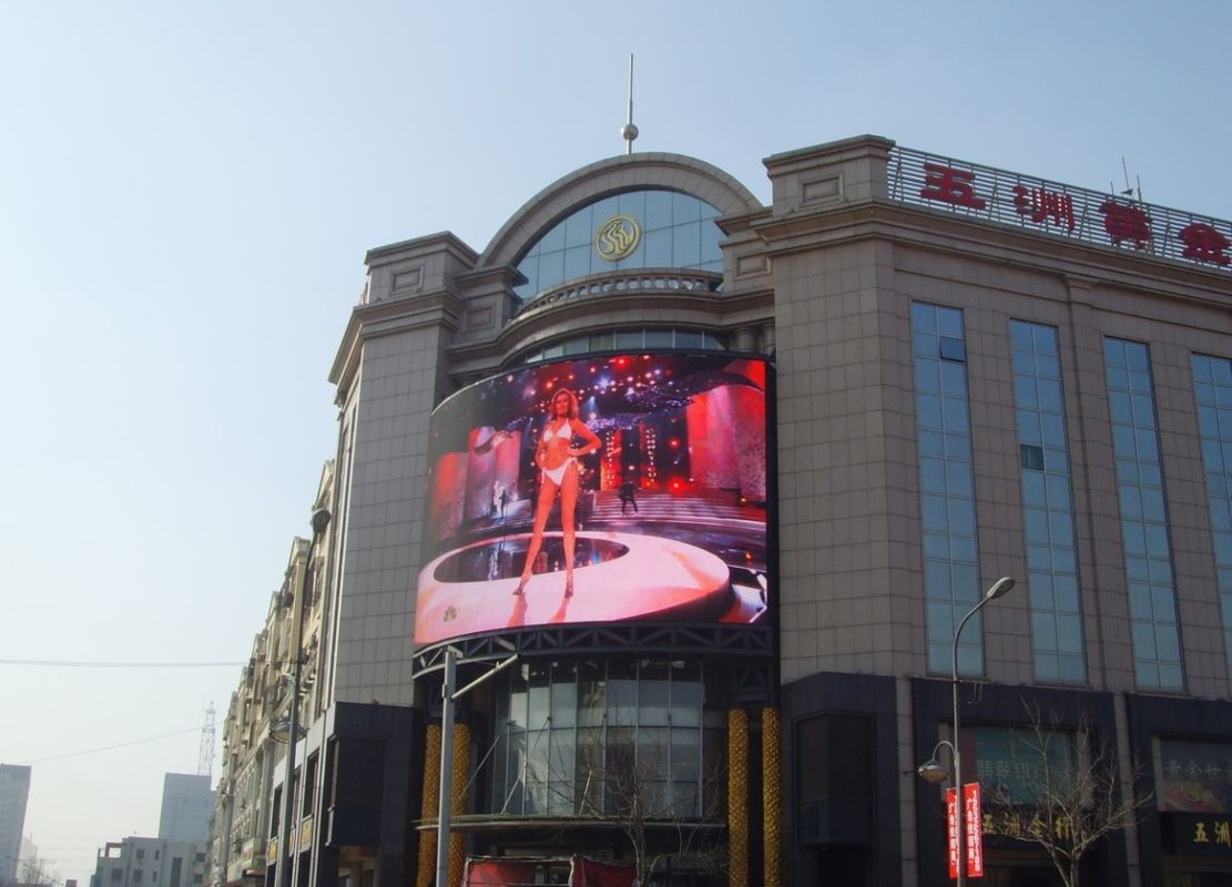 Advertising Rental LED Display Outdoo P6 960X960 cabinet Billboards With Aluminum Frame，1920hz refresh rate，6500 cd