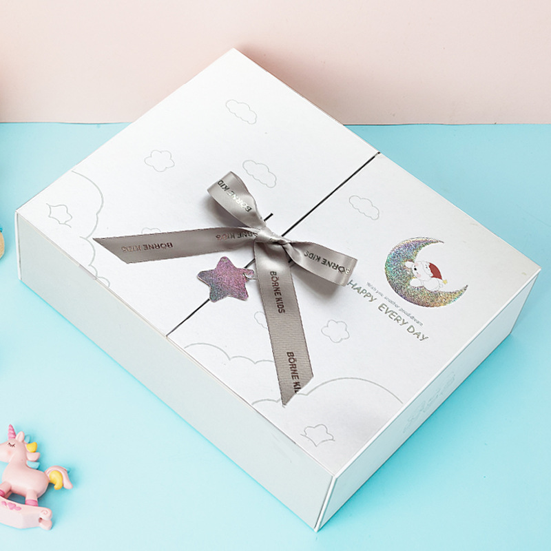 Custom Luxury Rigiding Double Door Shipping Paper Gift Box With Your Own Logo For Your