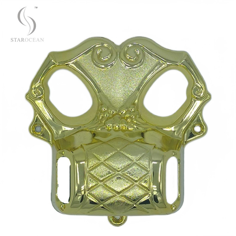 Wraped Coffin Decoration Corner 4# Gold Color Free Samples BV Approved