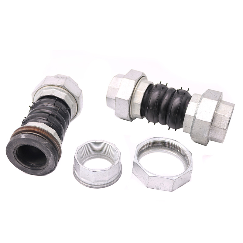 SS304 Pump General Rubber Expansion Joints Flange Epdm Seismic Compensator DN25-DN3000