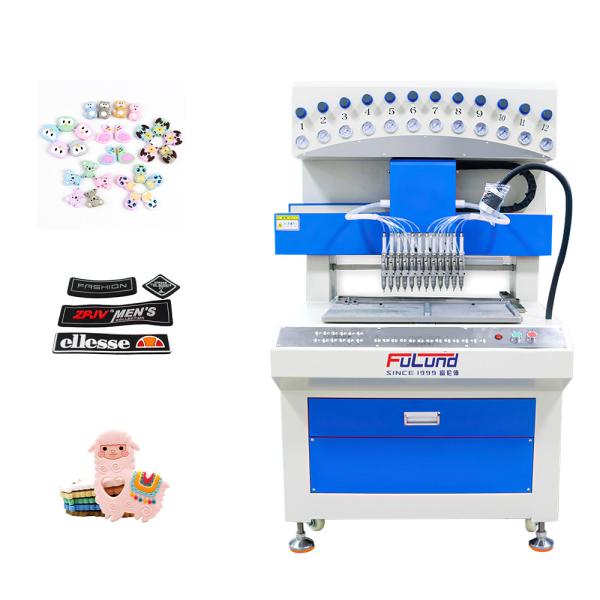 Fulund dripping machinery pvc silicone 12 18 24 Color multifunctional desktop