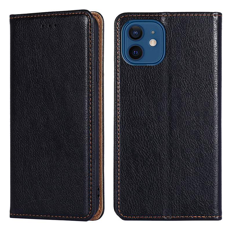Wireless Charge Support PU Leather Phone Case for iPhone X XS XR 12 13 14 15 Pro Max