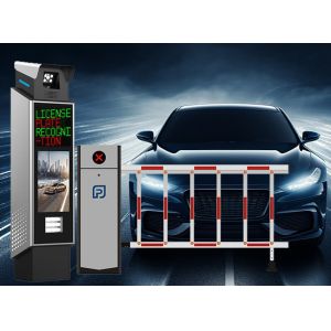 LPR Parking Access System Controller With License Plate Recognition Cameras