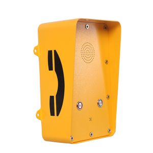 Weatherproof Industrial Telephone With Audio Codec And Alarm Functions