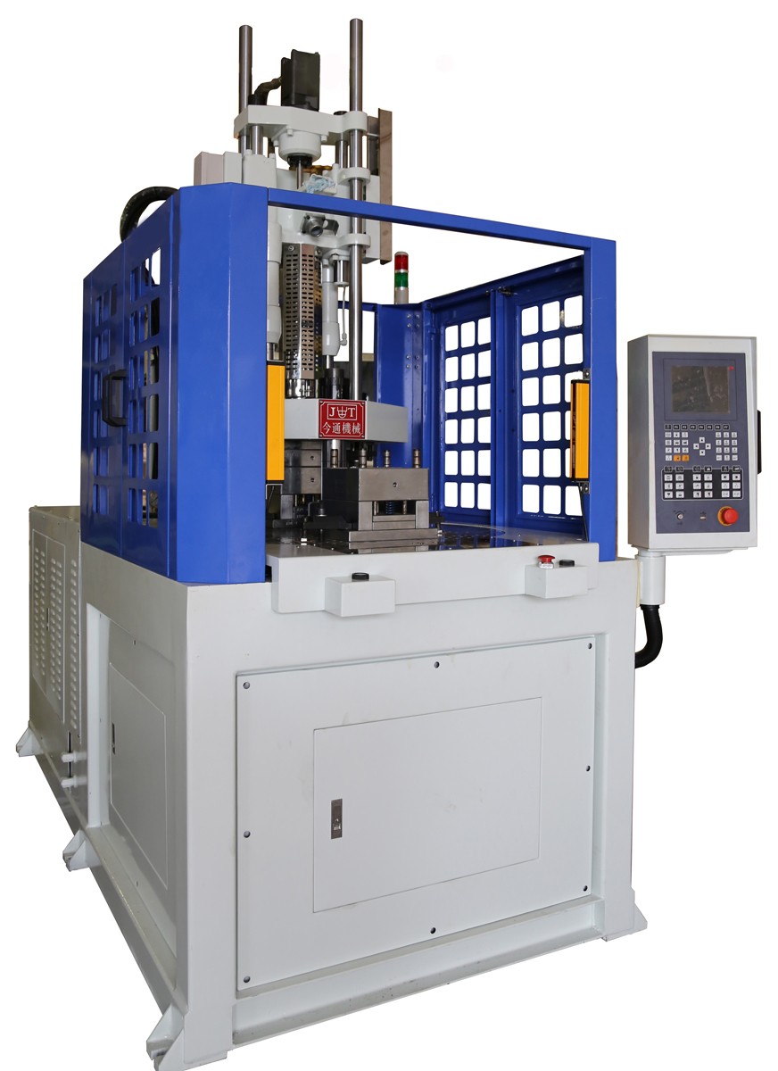 ABS Plastic Processed Hydraulic 120 Ton Injection Moulding Machine Vertical Rotary Table