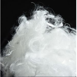 White Colors Feather Touch Siliconized Micro Denier Fiber For High End Padding