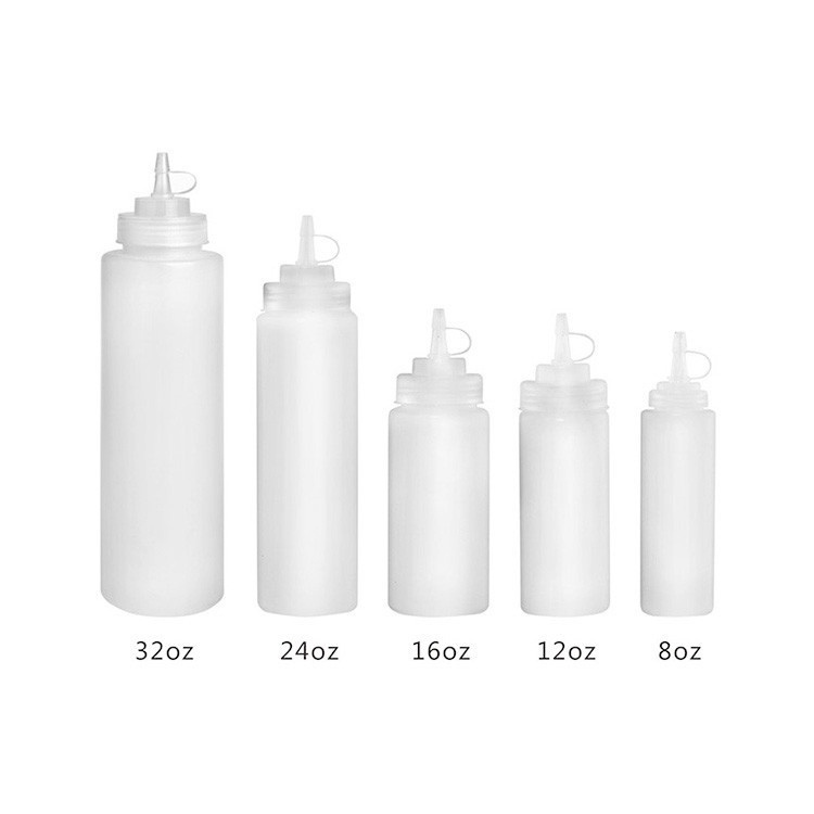 2in Dia 8 Oz 24oz Plastic Seasoning Bottle For Salad Dressing ODM