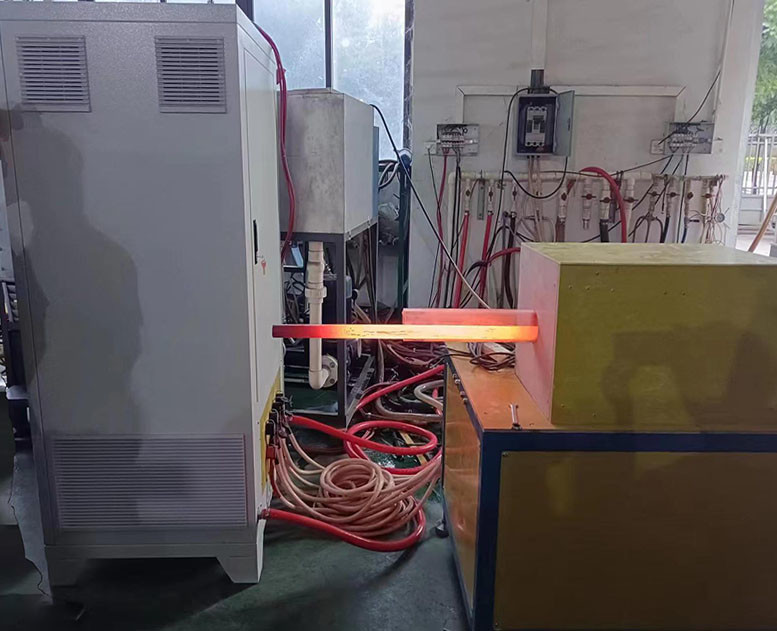 Water Cooling Induction Hot Forging Machine Electricity Powered 600KW 3 Phase