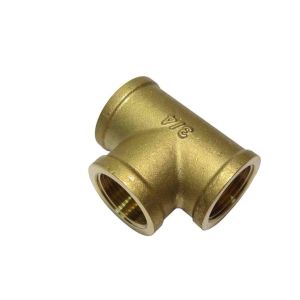 Concentric Or Eccentric THD Tee Brass Alloy 1/2"-4" - For Pipe System Adaptation