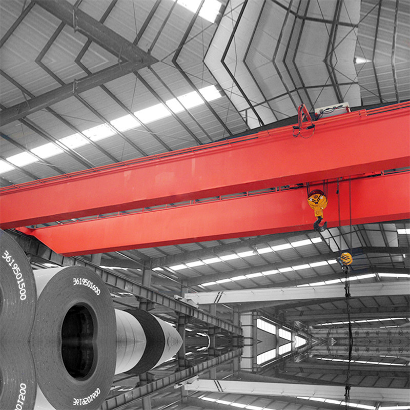 380v 50hz 3 Phase Double Girder Overhead Crane with Current Overload Protection