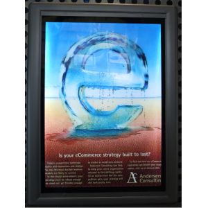  Flip 12000K A0 Rectangle Snap Frame Led Light Box Manufactures