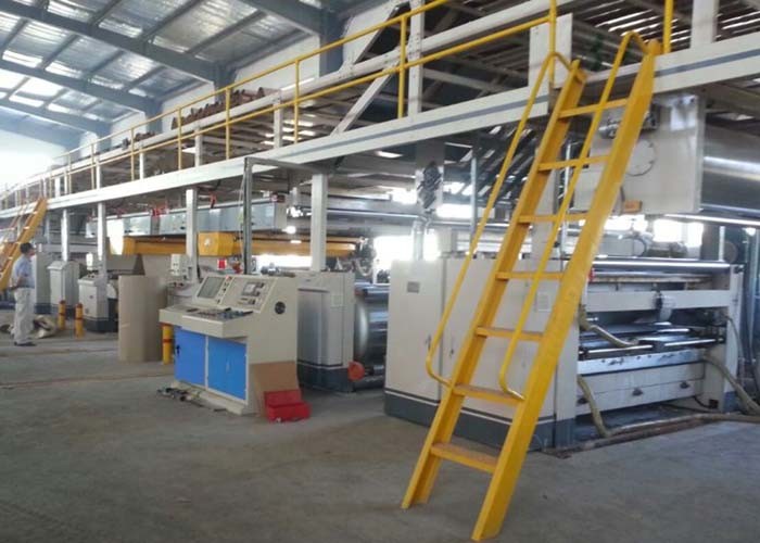 Durable Corrugated Board Production Line With Quality Control Monitoring 120m/min