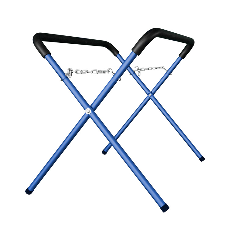 120*40*10cm Folding Bumper Paint Stand 8kg Blue Auto Body Panel Stand