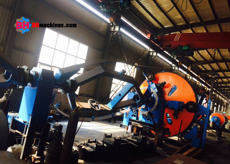 Laying up Machine Wire Cable Machine 1+1+3 Core Laying-up Machine 1600 MM | BH Machines
