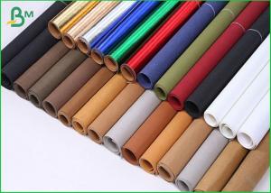 China Tearproof Colored Washable Paper Roll , Washable Kraft Paper Fabric For Bag DIY Fine Arts and Crafts on sale