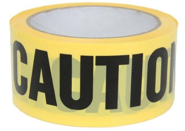 Yellow PE Warning Tape(Barrier Caution Tape),Red DANGER Tape Caution Tape Roll 3
