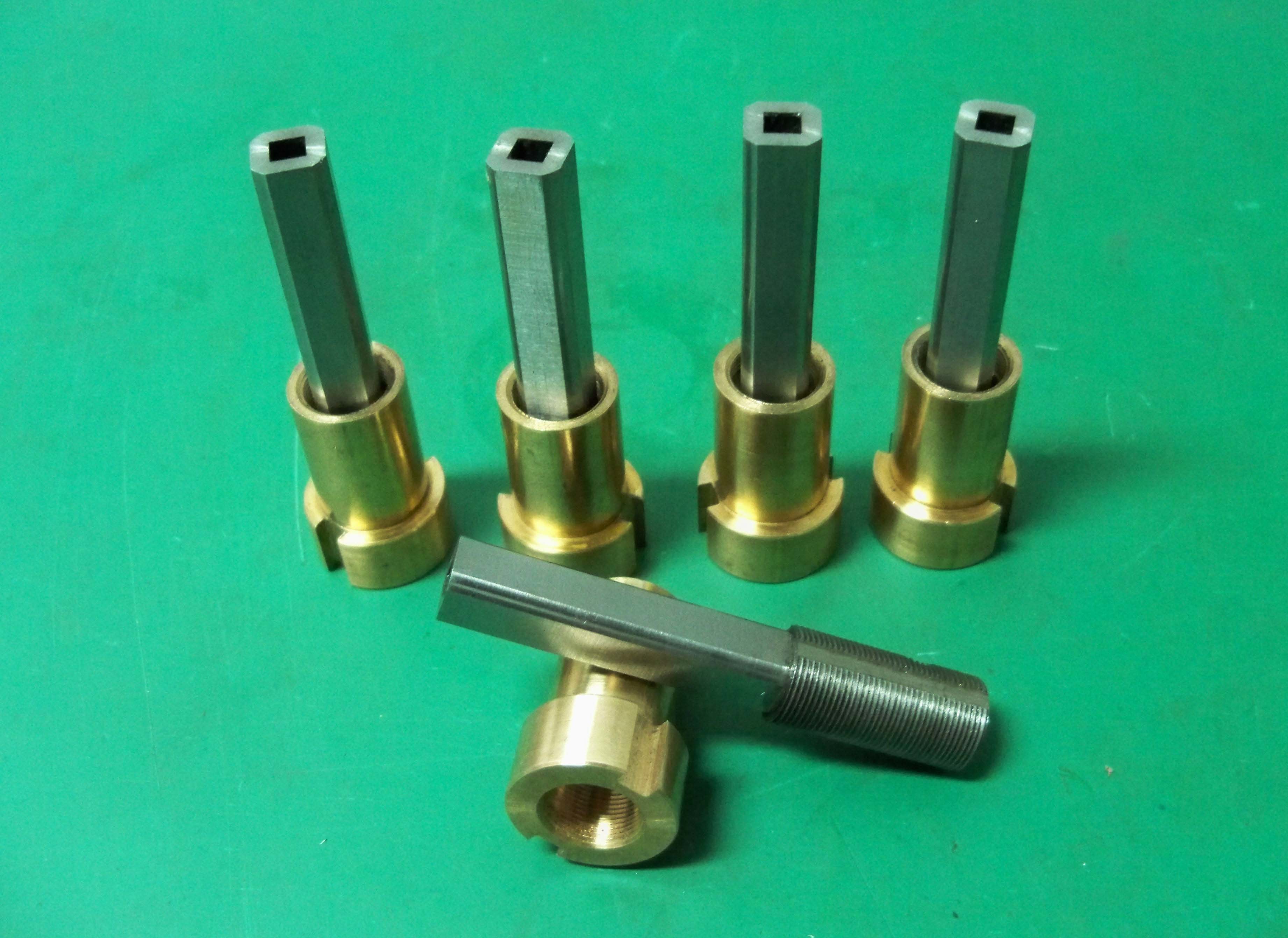 Custom Made Plastic Mould Parts / Mold Thread Core Optical Thread Cap