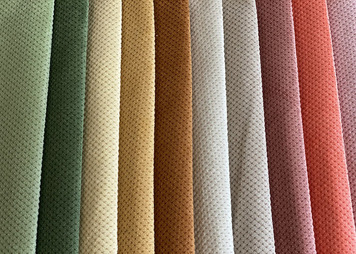 305gsm Plain Sofa Fabric Linen Rayon Polyester Tri Blend Fabric
