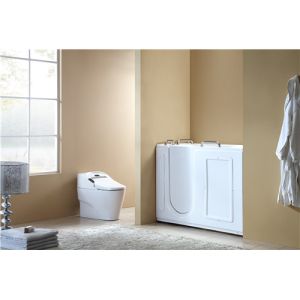 Inward Door Open Walk In Bath And Shower Rectangle Shape For Older / Disable