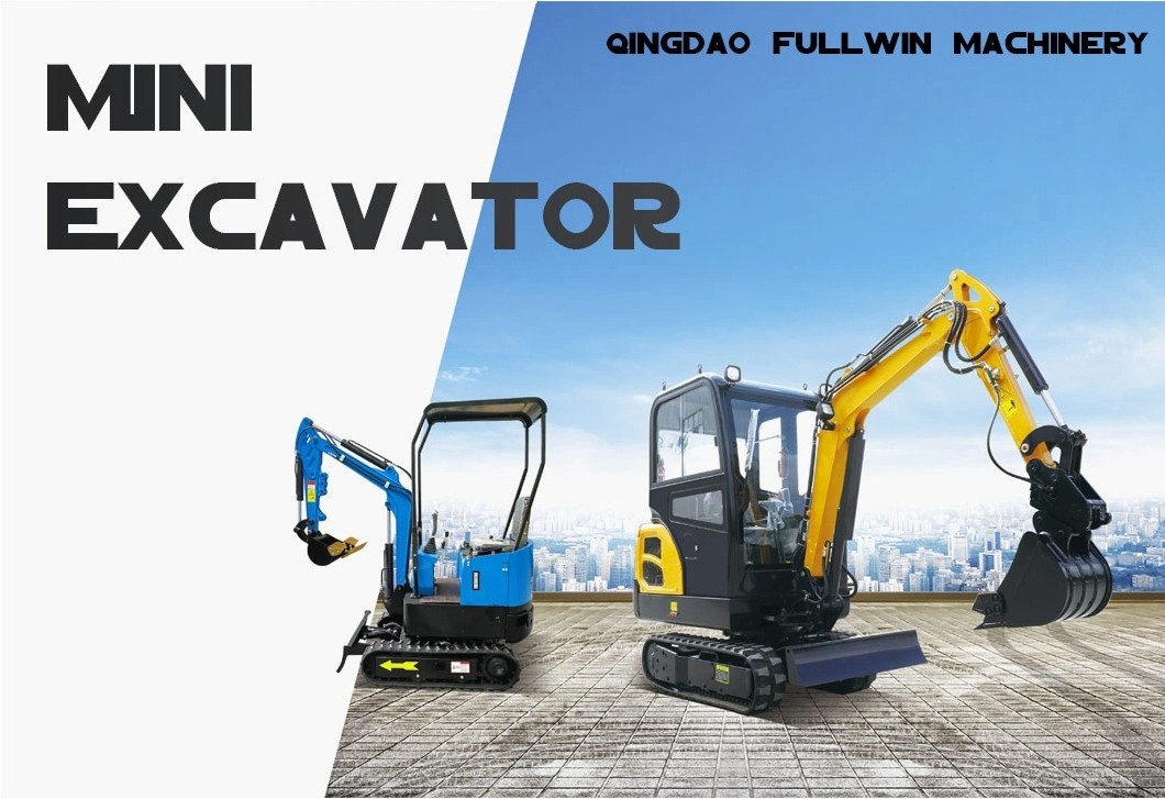 Koop Engine 1ton Micro Mini Digger Excavator With Single Cylinder