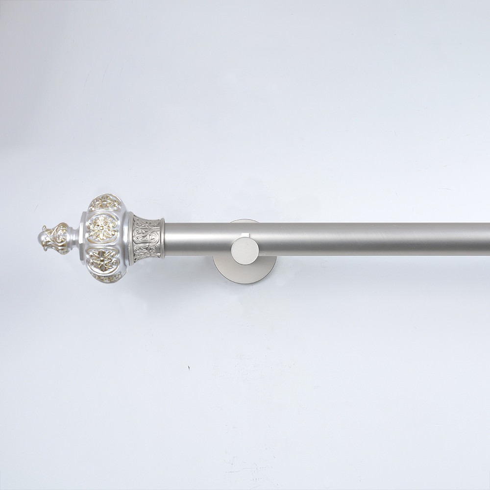 Simple Crystal Curtain Rod Accessories House Decoration Curtain Pole