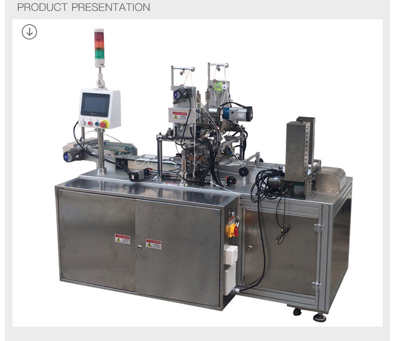 Flat Mask Ultrasonic Ear Loop Welding Machine PLC Controlled