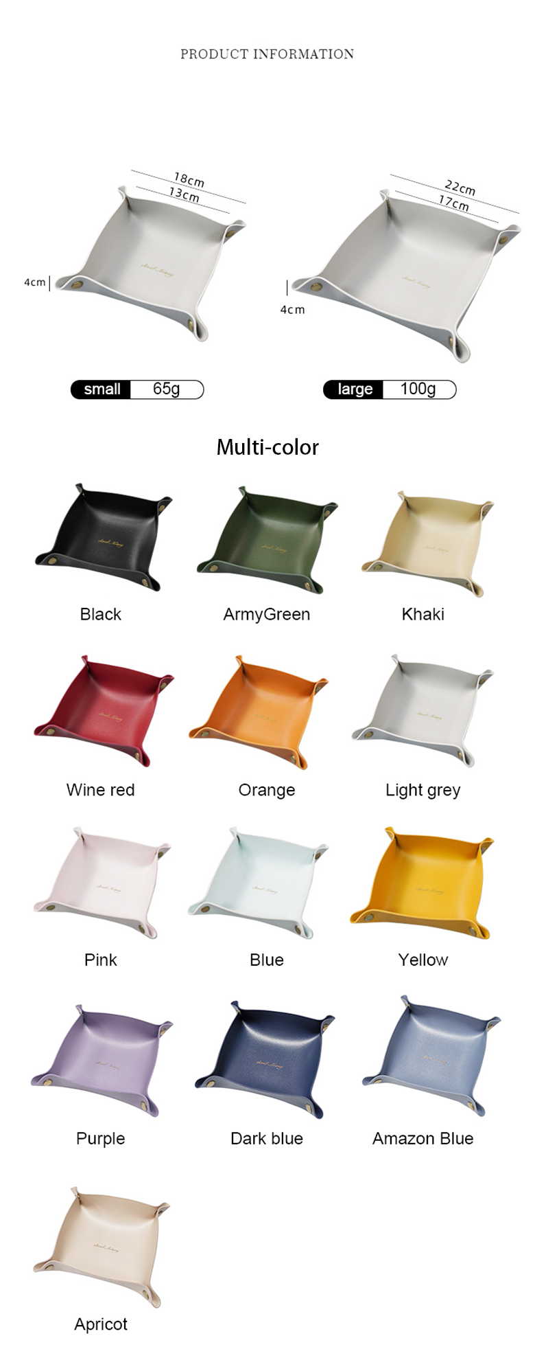 Commercial Buyer E-commerce GLOSSY Multi Purpose Storage Box Containers in PU Leather