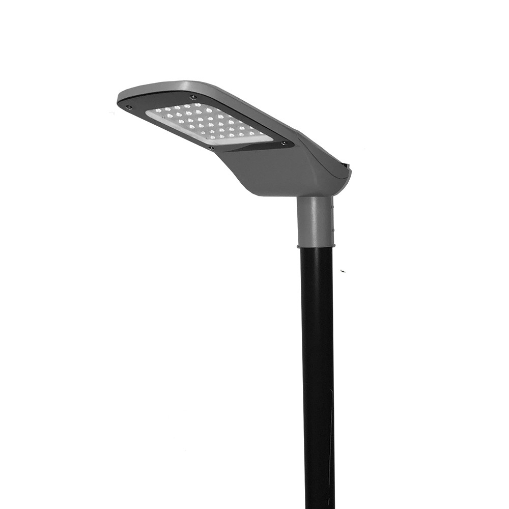 40w 50w 60w LED Street Light Ultra Slim , IP65 Outdoor Pole Mounted Luminaire
