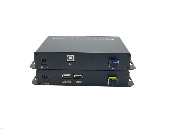 Good price fiber optic VGA converter video audio extender1 Channel VGA fiber