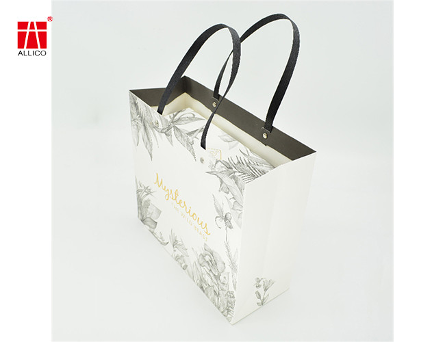 Carry Out Bags Shopping Custom Printed Store Brown Kraft Paper Bag