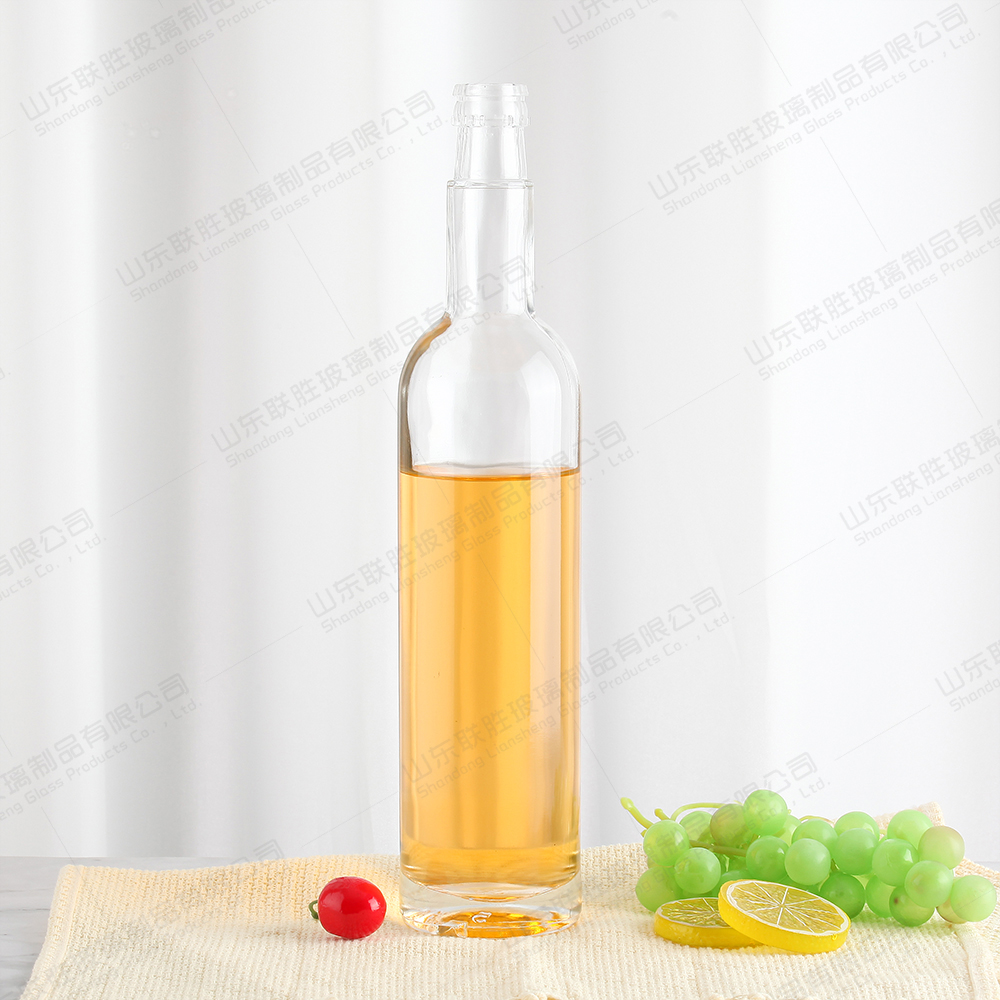 Acceptable OEM/ODM 700ml Glass Napoleon Bottles for Brandy and Spirits
