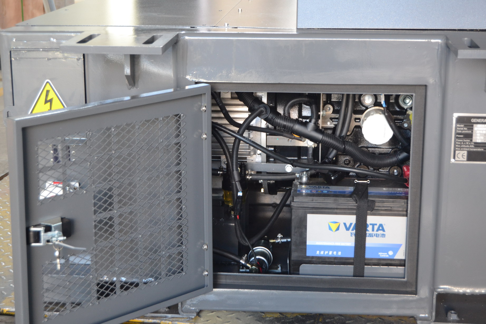 460V 15KW Generator Set For Reefer Container Genset Clip On Under Truck Kubota