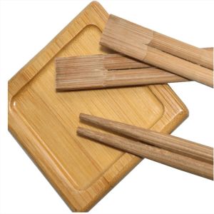  Custom Carbonized Twin Chopsticks Hygienic And Convenient For Camping Manufactures