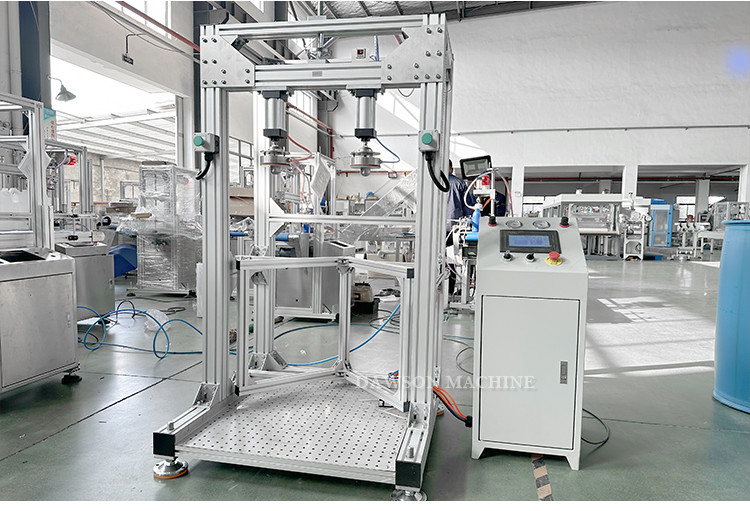 Double Heads Hdpe Jerrycan Leak Detecting Testing Machine
