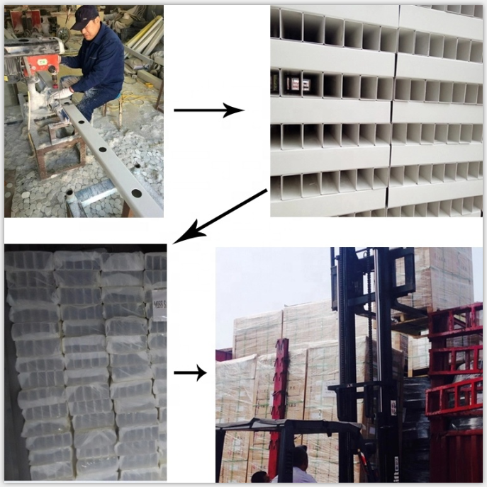 Eco-friendly NFT Vertical PVC Hydroponic Water Pipe for Commercial Hydroponic Farming