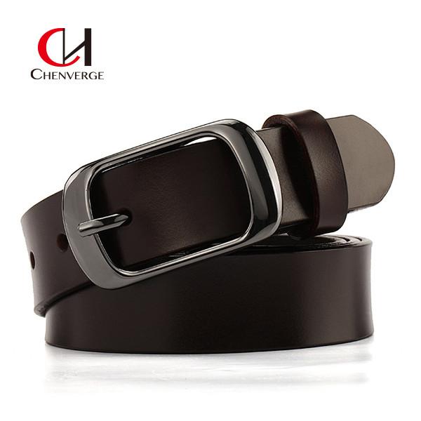 Black Men's Leather Belts Fashion Lengthened Pure Cowhide Leisure Customized