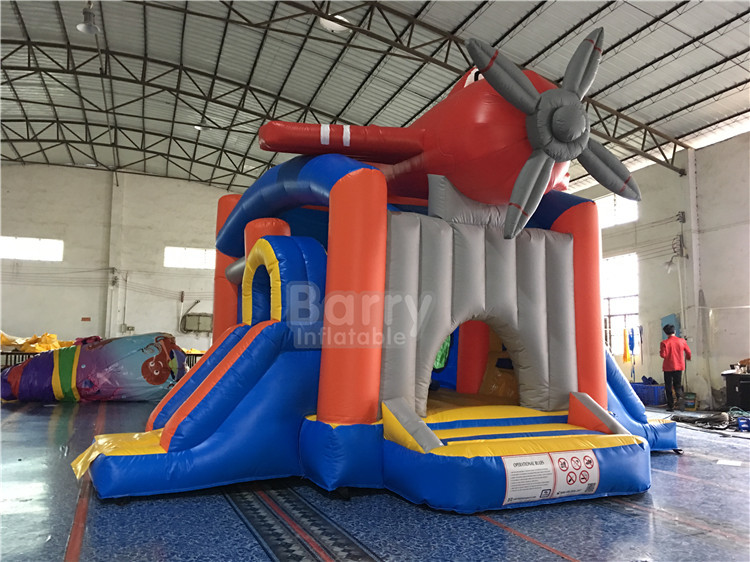Plato 1000D Inflatable Combo Slide Bouncy Castle Jumper Park