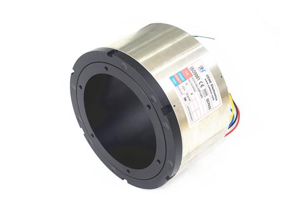 IP51 Large Size Industrial Slip Ring Inner Diameter 180mm Through Hole 6x40A