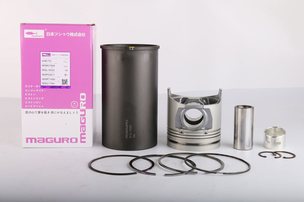 Engine Parts Cylinder Liner Kit for ISUZU 6HK1TC, DIA115mm, 6CYL