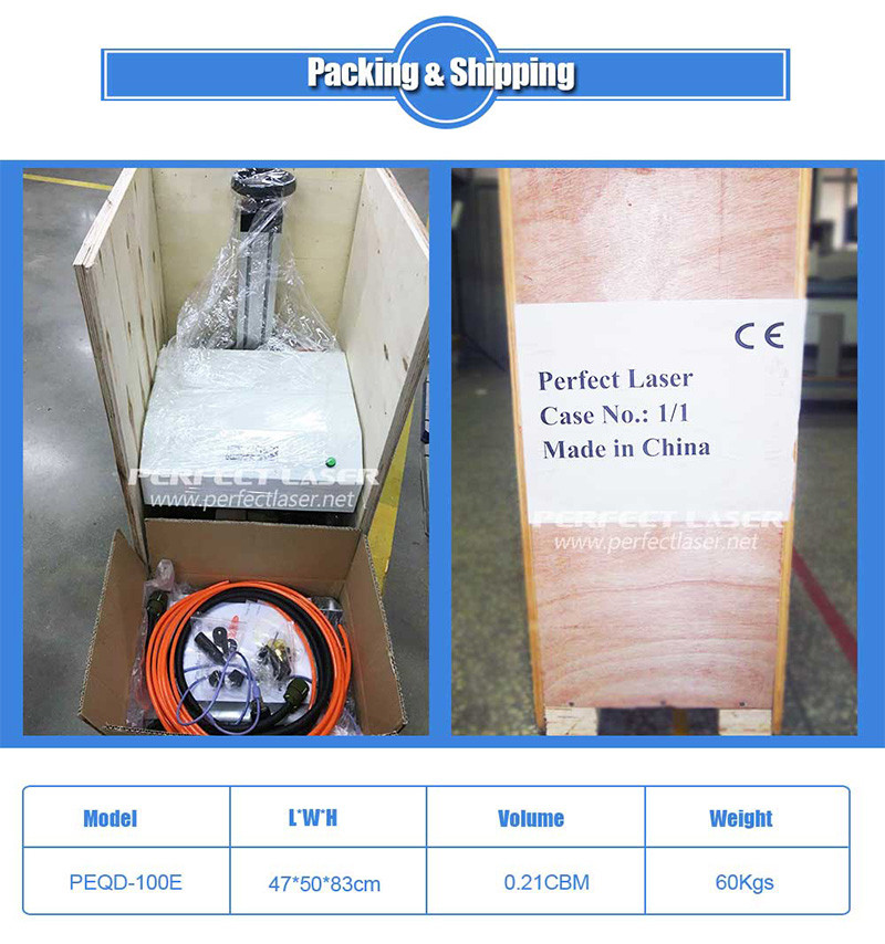 Handheld Dot Peen Marking Machine For Metal Aluminum Carbon Steel Stainless Steel Parts