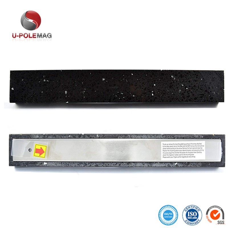 Customized Detachable Magnetic Knife Bar for Kitchen in Walnut/Cherry/Bamboo/Rubber Wood
