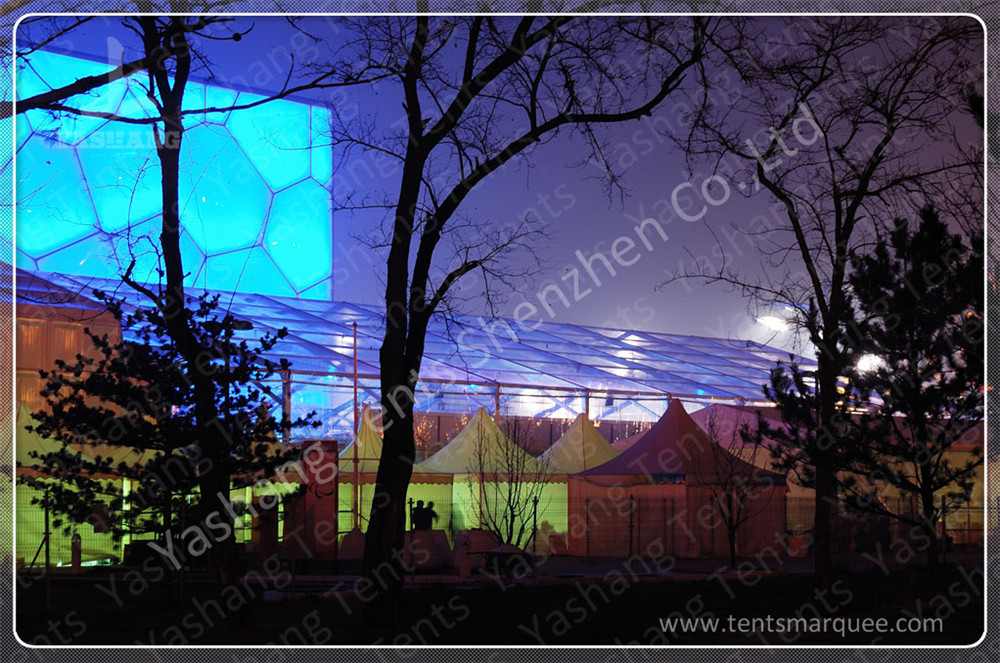 Sturdy Aluminum Frame Wedding Reception Marquee / Outside Party Tents For Rent