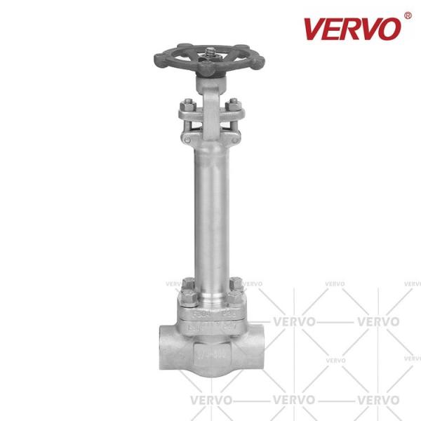 Cryogenic Gate Valve Low Temperature Gate Valve Stainless Steel DN20 800LB